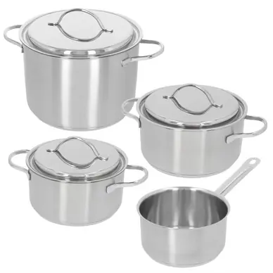 Ensemble de Casseroles Demeyere Resto 3 (4 pièces) Original